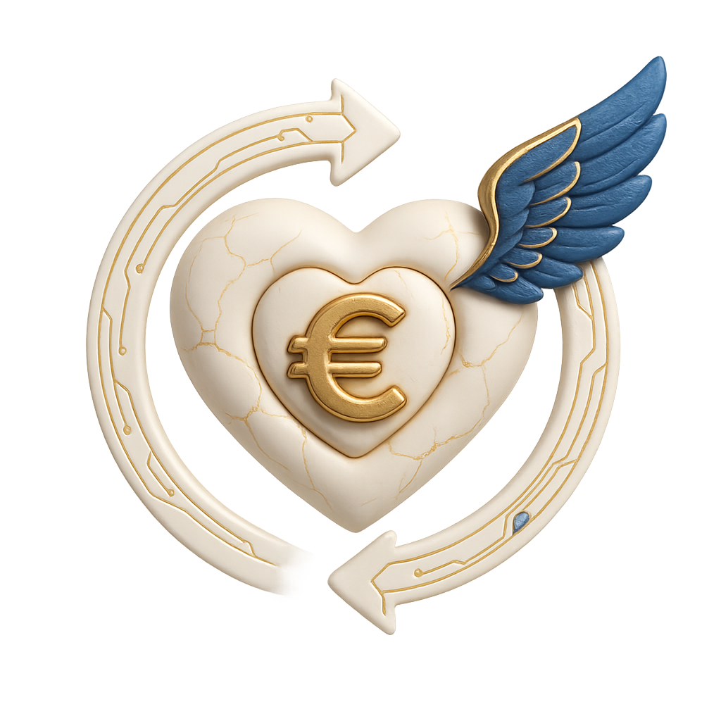 Cycle vertueux CRM avec un euro Angelinsight